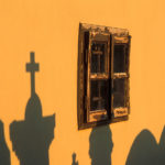 Croatian windows, analog photography, shadows