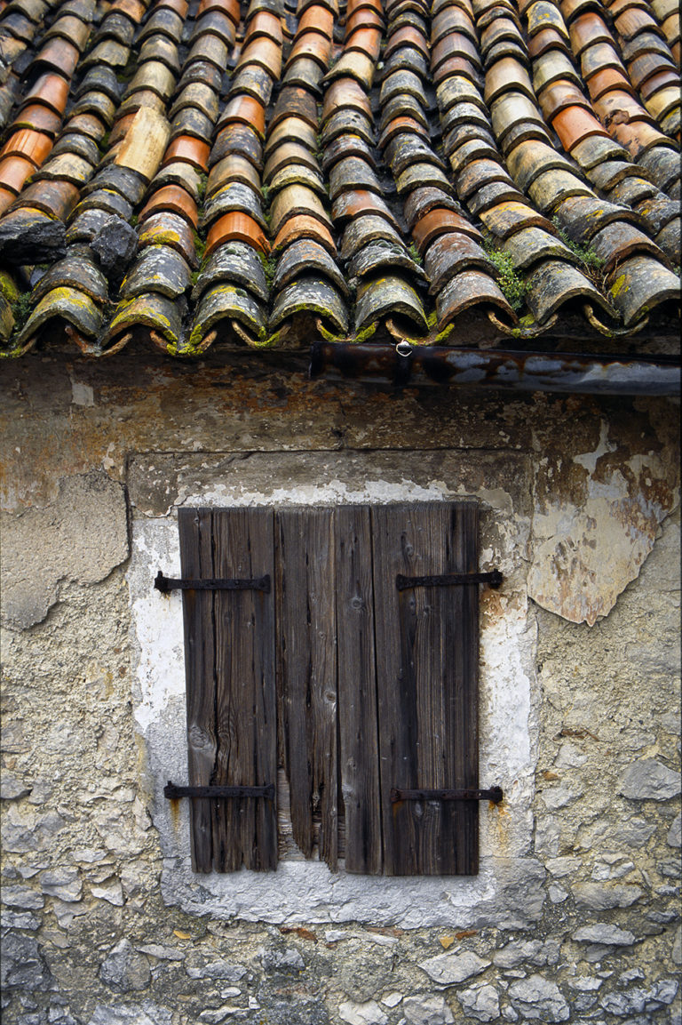 Croatian windows, analog photography